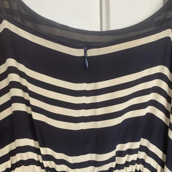 J.Crew Silk Striped Slip Dress - Picture 7 of 10